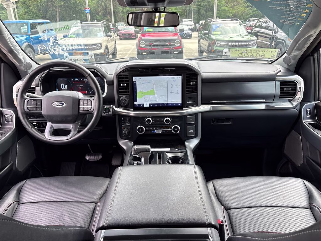 2023 Azure Gray Metallic Tri-Coat Ford F-150 Lariat 4X4 Truck