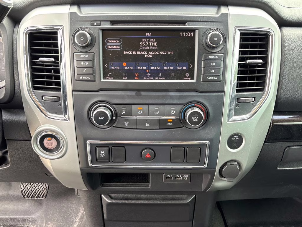 2019 Glacier White Nissan Titan SV RWD Truck