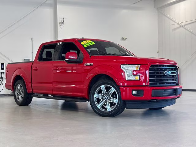 2017 Race Red Ford F-150 XLT 4X4 Truck