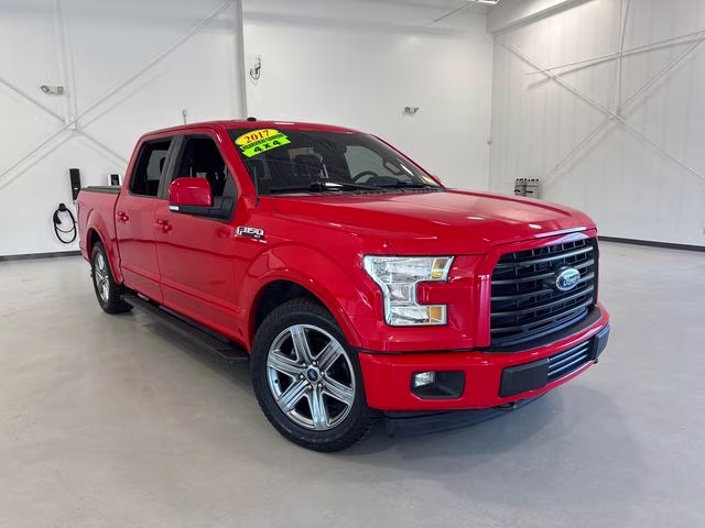 2017 Race Red Ford F-150 XLT 4X4 Truck