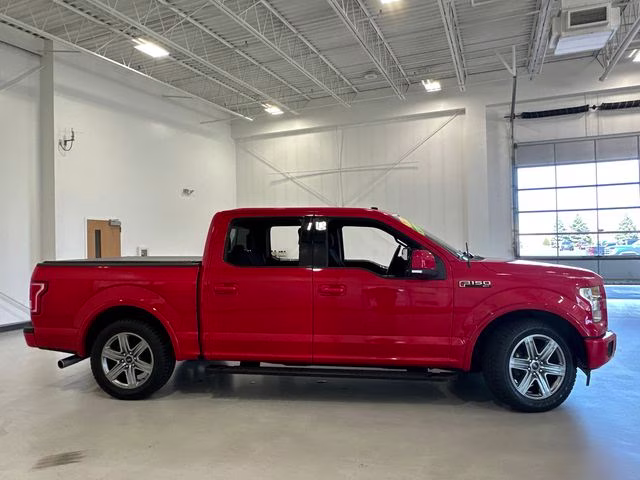 2017 Race Red Ford F-150 XLT 4X4 Truck