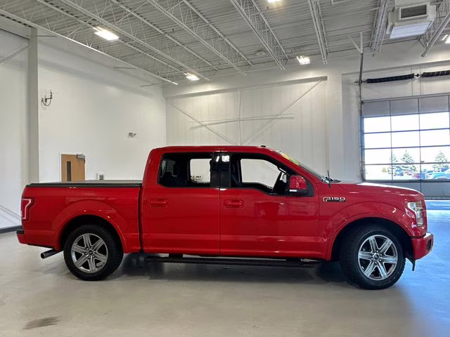 2017 Race Red Ford F-150 XLT 4X4 Truck