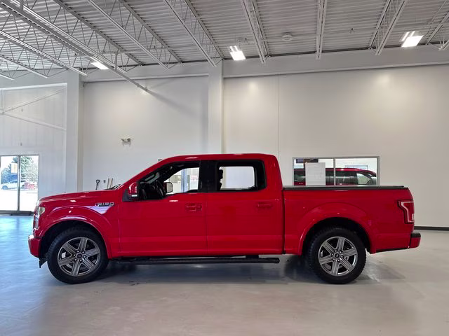 2017 Race Red Ford F-150 XLT 4X4 Truck
