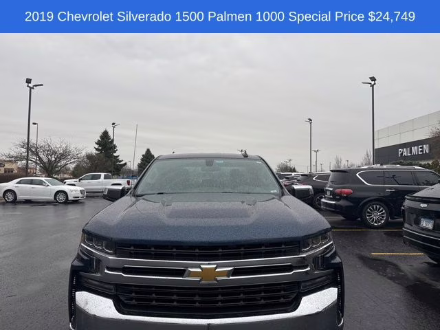 2019 Northsky Blue Metallic Chevrolet Silverado 1500 LT 4X4 Truck