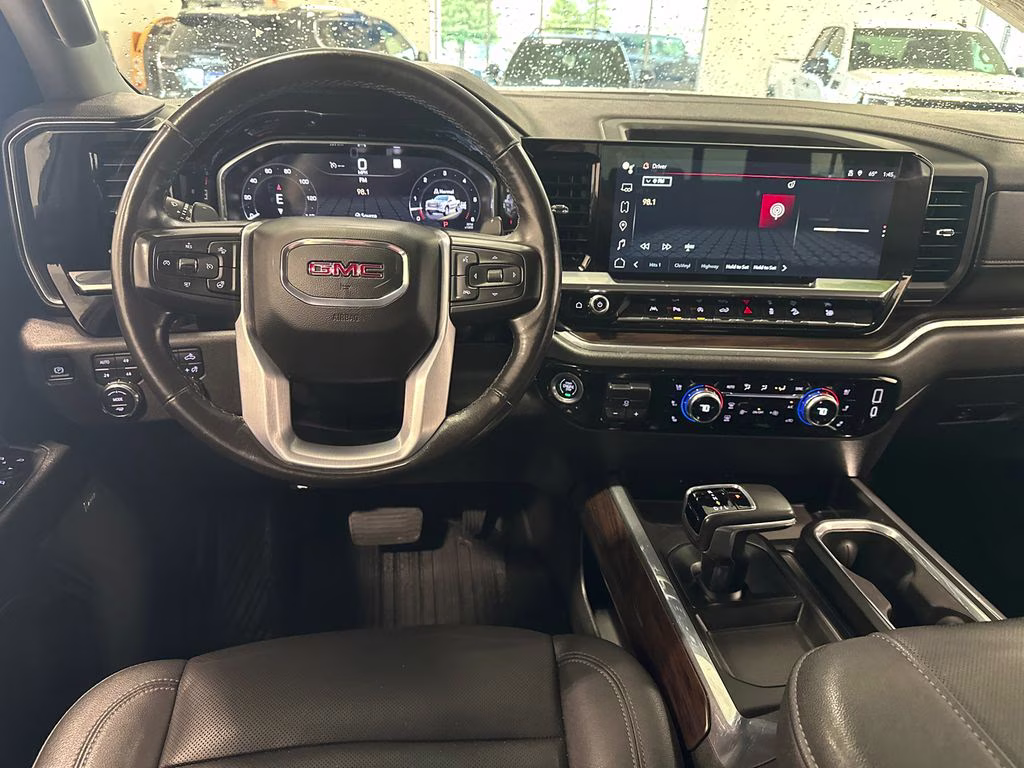 2023 Summit White GMC Sierra 1500 SLT 4X4 Truck
