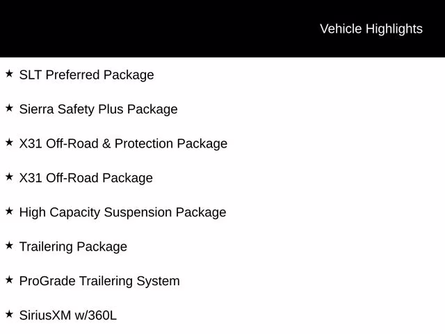 2023 Summit White GMC Sierra 1500 SLT 4X4 Truck