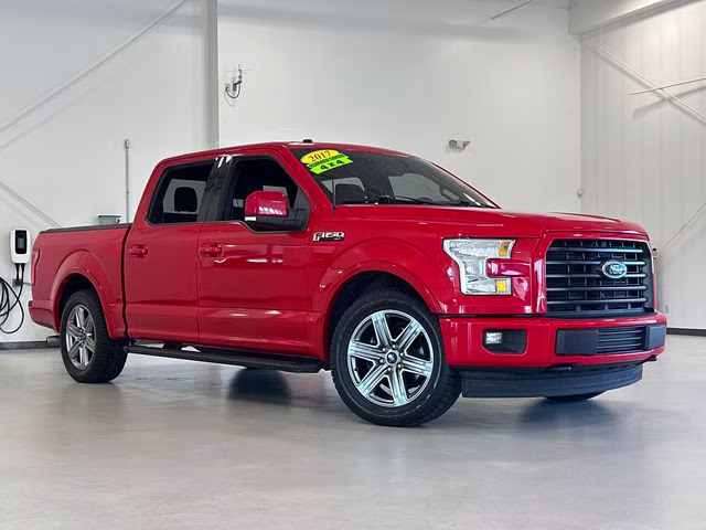 2017 Race Red Ford F-150 XLT 4X4 Truck