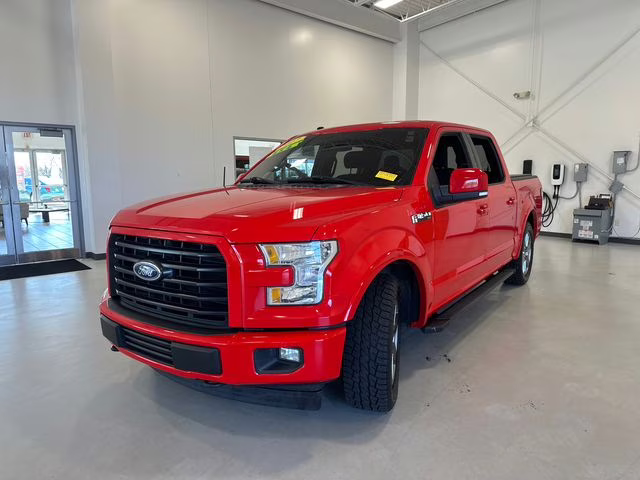2017 Race Red Ford F-150 XLT 4X4 Truck