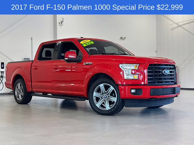 2017 Race Red Ford F-150 XLT 4X4 Truck