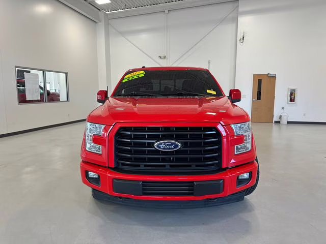2017 Race Red Ford F-150 XLT 4X4 Truck