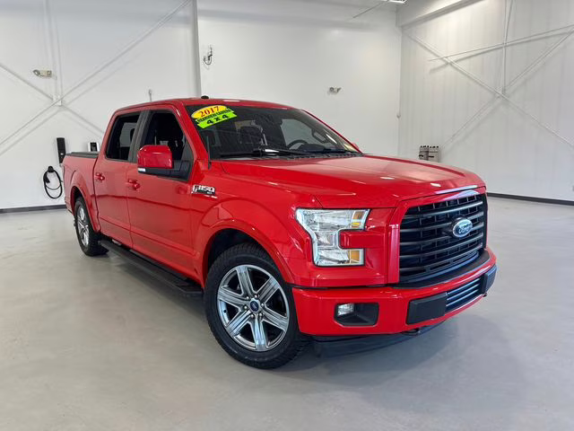 2017 Race Red Ford F-150 XLT 4X4 Truck