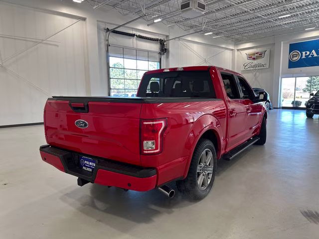 2017 Race Red Ford F-150 XLT 4X4 Truck
