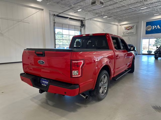 2017 Race Red Ford F-150 XLT 4X4 Truck