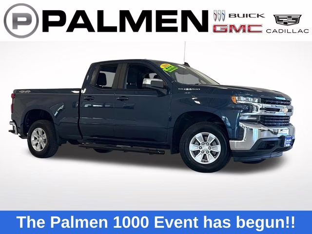 2019 Northsky Blue Metallic Chevrolet Silverado 1500 LT 4X4 Truck
