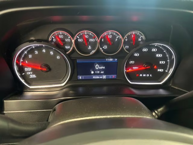 2019 Northsky Blue Metallic Chevrolet Silverado 1500 LT 4X4 Truck