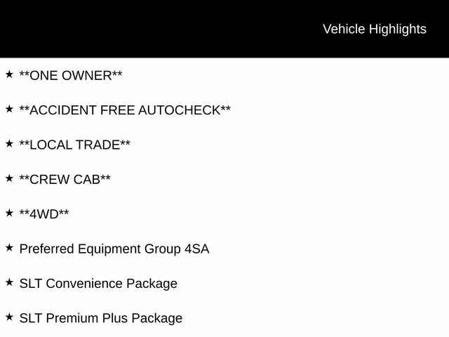 2023 Summit White GMC Sierra 1500 SLT 4X4 Truck