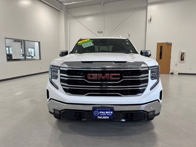 2023 Summit White GMC Sierra 1500 SLT 4X4 Truck