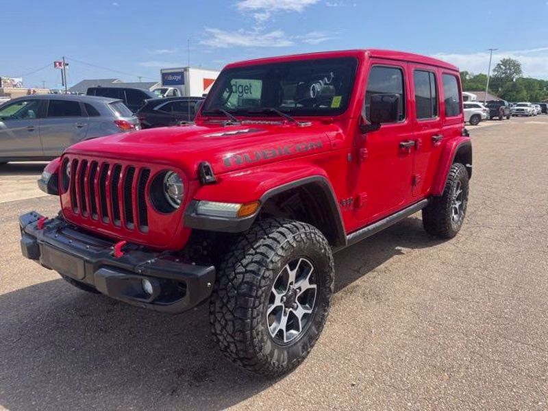 2019 Firecracker Red Clearcoat Jeep Wrangler Rubicon 4X4 SUV