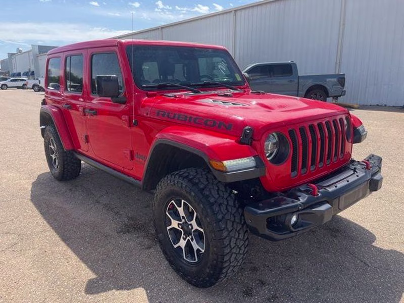 2019 Firecracker Red Clearcoat Jeep Wrangler Rubicon 4X4 SUV