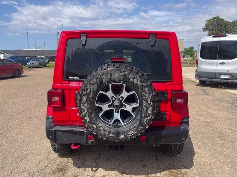 2019 Firecracker Red Clearcoat Jeep Wrangler Rubicon 4X4 SUV