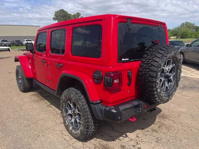 2019 Firecracker Red Clearcoat Jeep Wrangler Rubicon 4X4 SUV