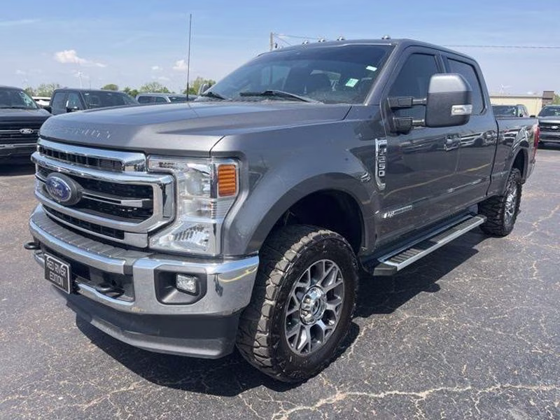 2022 Carbonized Gray Metallic Ford Super Duty F-250 SRW LARIAT 4X4 Truck