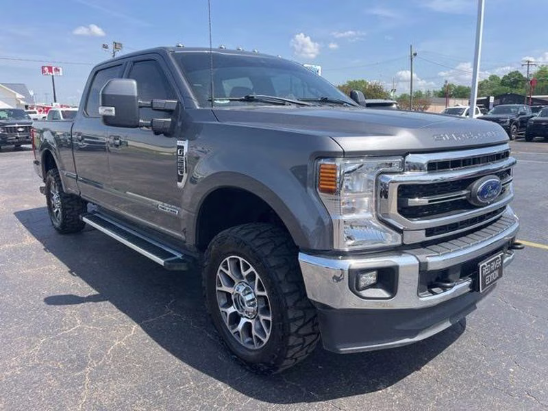 2022 Carbonized Gray Metallic Ford Super Duty F-250 SRW LARIAT 4X4 Truck