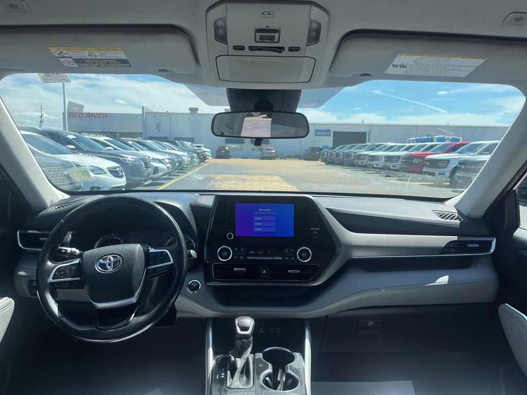 2023 Ruby Flare Pearl Toyota Highlander Hybrid Hybrid LE FWD SUV