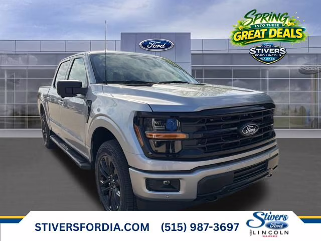 2026 Iconic Silver Metallic Ford F-150 XLT 4X4 Truck