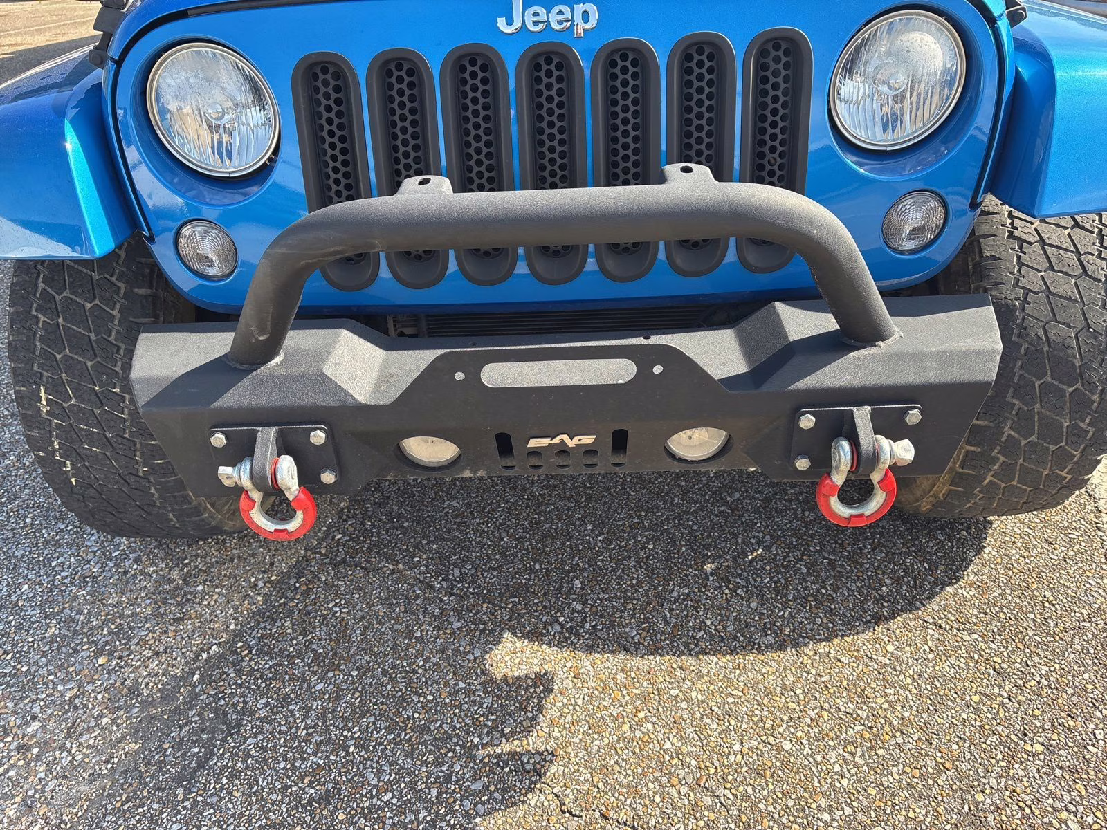 2015 Hydro Blue Pearl Coat Jeep Wrangler Unlimited Sahara 4X4 SUV