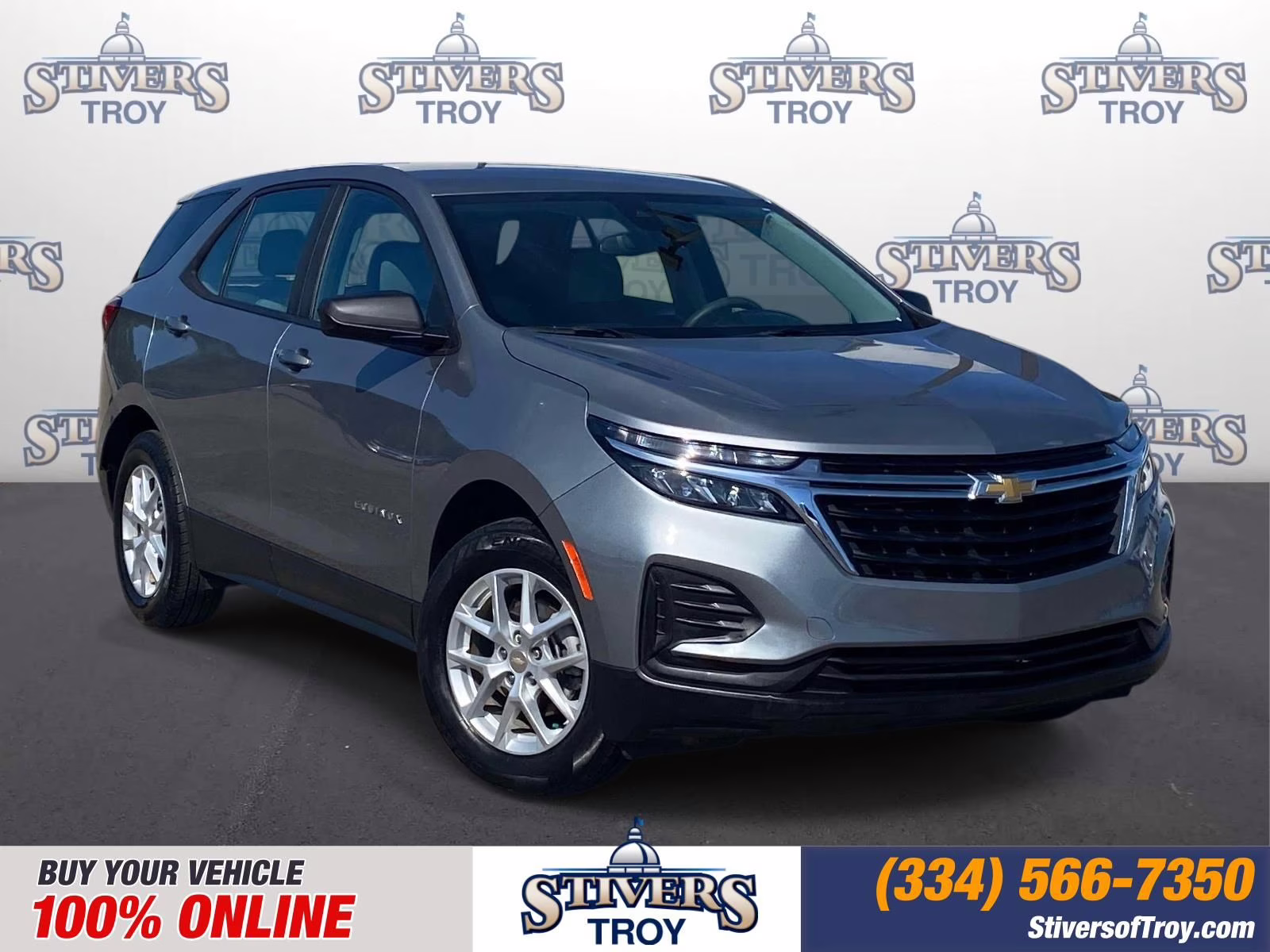 2023 Sterling Gray Metallic Chevrolet Equinox LS FWD SUV