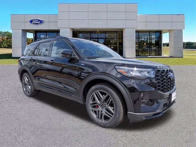 2026 Black Ford Explorer ST-Line RWD SUV