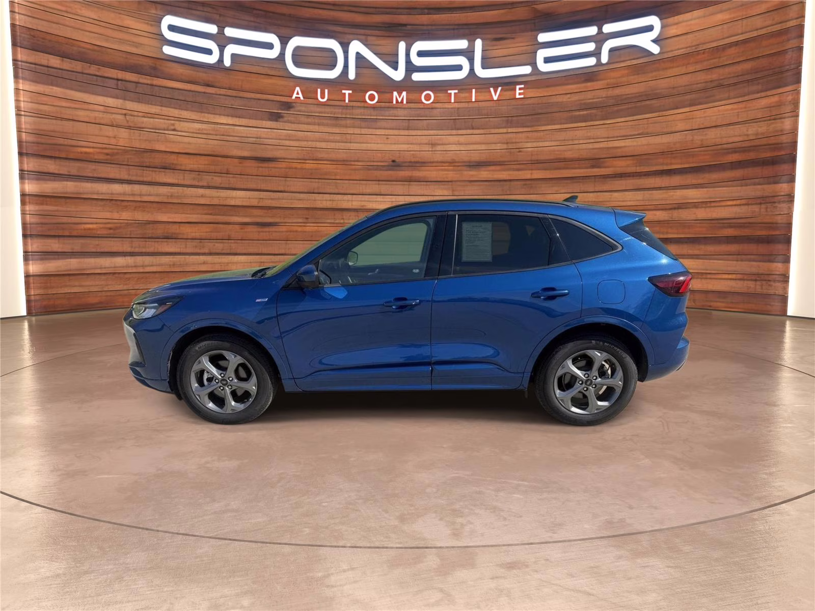 2023 Atlas Blue Ford Escape ST-Line Select AWD SUV