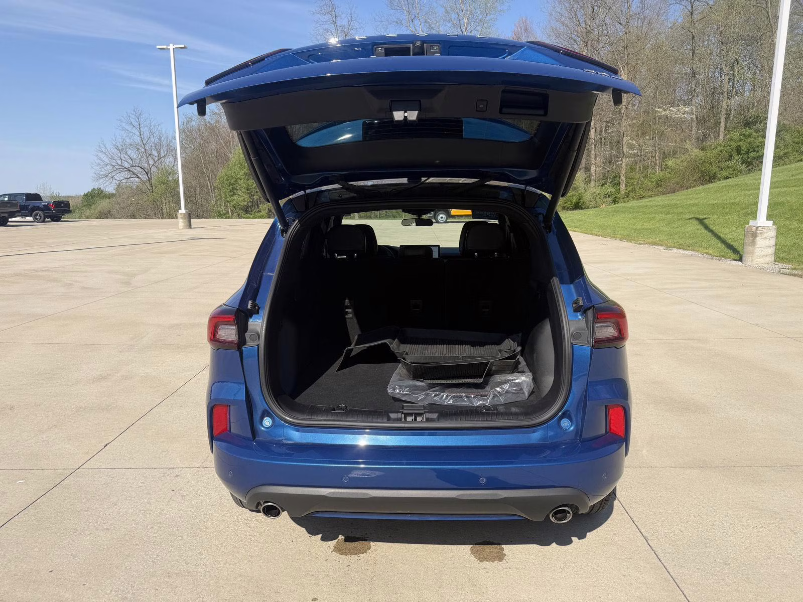 2023 Atlas Blue Ford Escape ST-Line Select AWD SUV