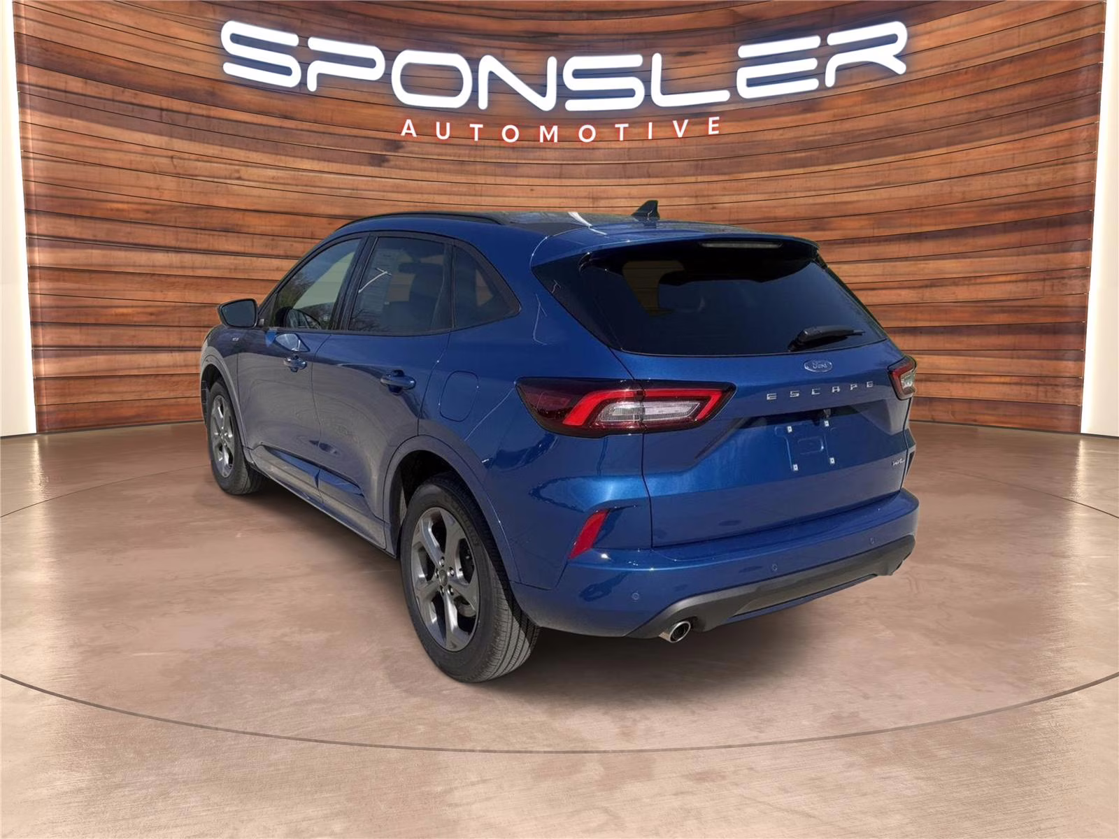 2023 Atlas Blue Ford Escape ST-Line Select AWD SUV