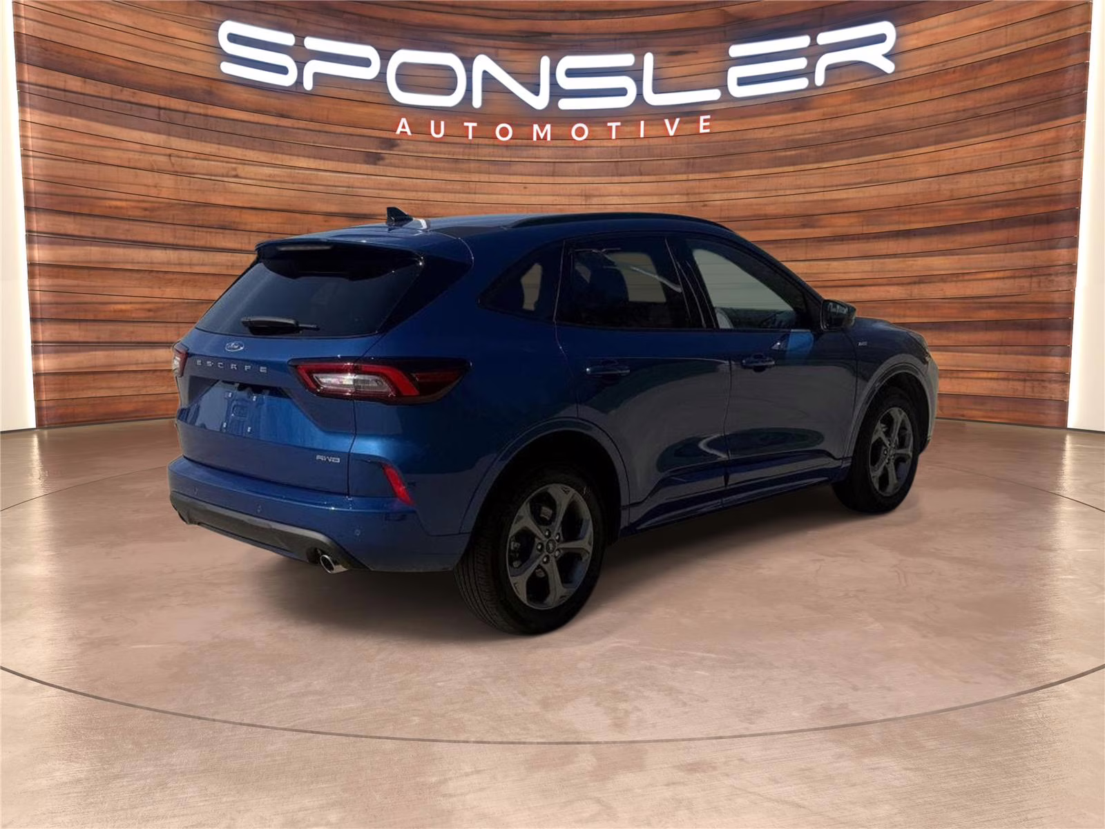 2023 Atlas Blue Ford Escape ST-Line Select AWD SUV