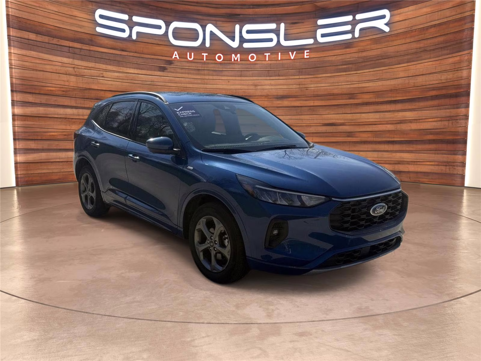 2023 Atlas Blue Ford Escape ST-Line Select AWD SUV