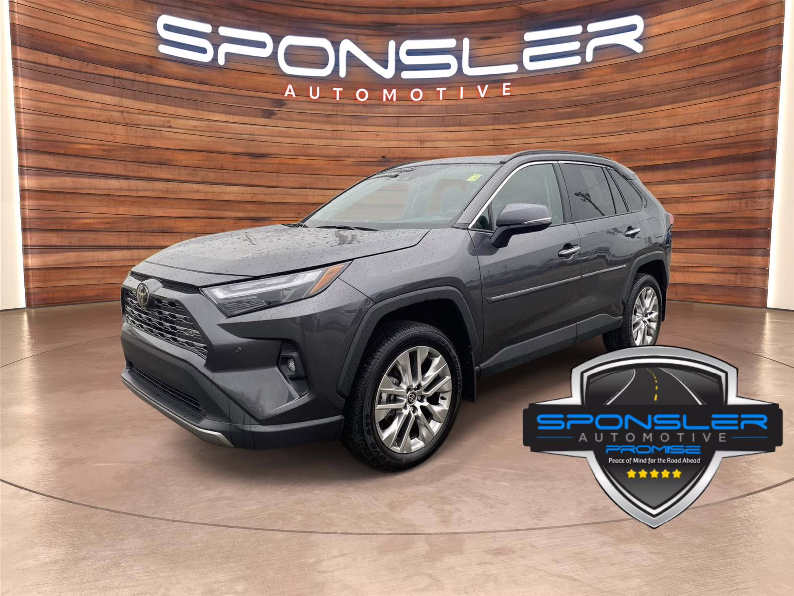 2025 Magnetic Gray Metallic Toyota RAV4 Limited AWD SUV