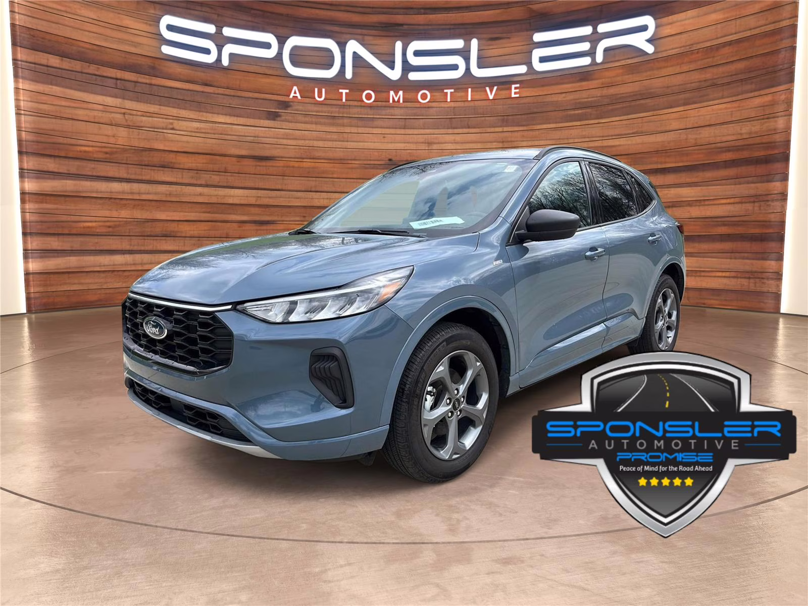 2024 Vapor Blue Ford Escape ST-Line AWD Crossover