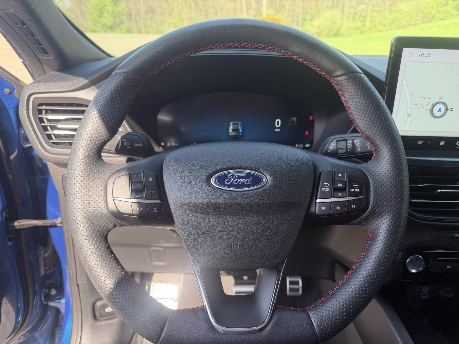 2023 Atlas Blue Ford Escape ST-Line Select AWD SUV