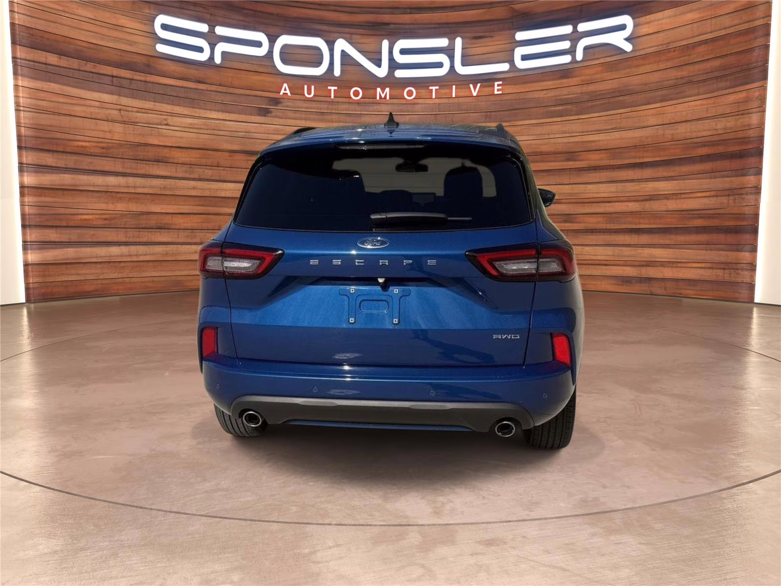 2023 Atlas Blue Ford Escape ST-Line Select AWD SUV