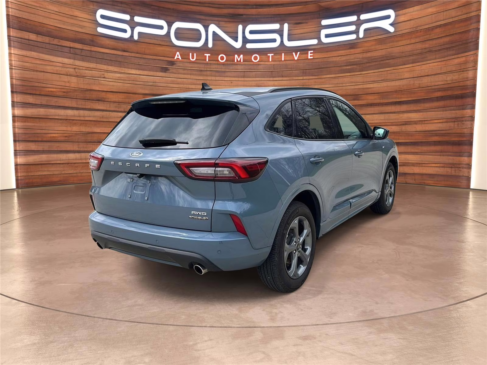 2024 Vapor Blue Ford Escape ST-Line AWD Crossover