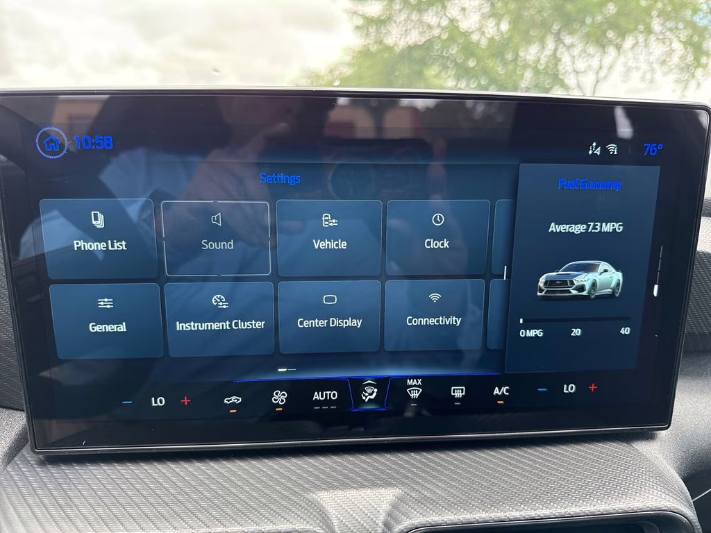 2026 Oxford White Ford Mustang EcoBoost RWD Coupe