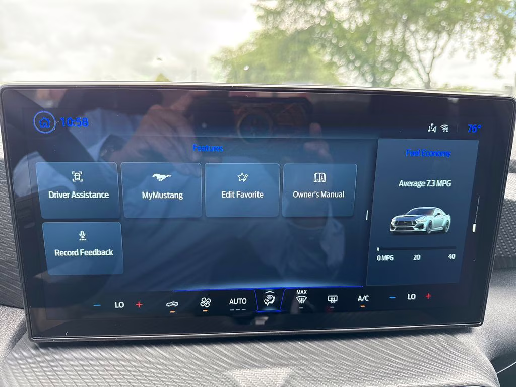 2026 Oxford White Ford Mustang EcoBoost RWD Coupe