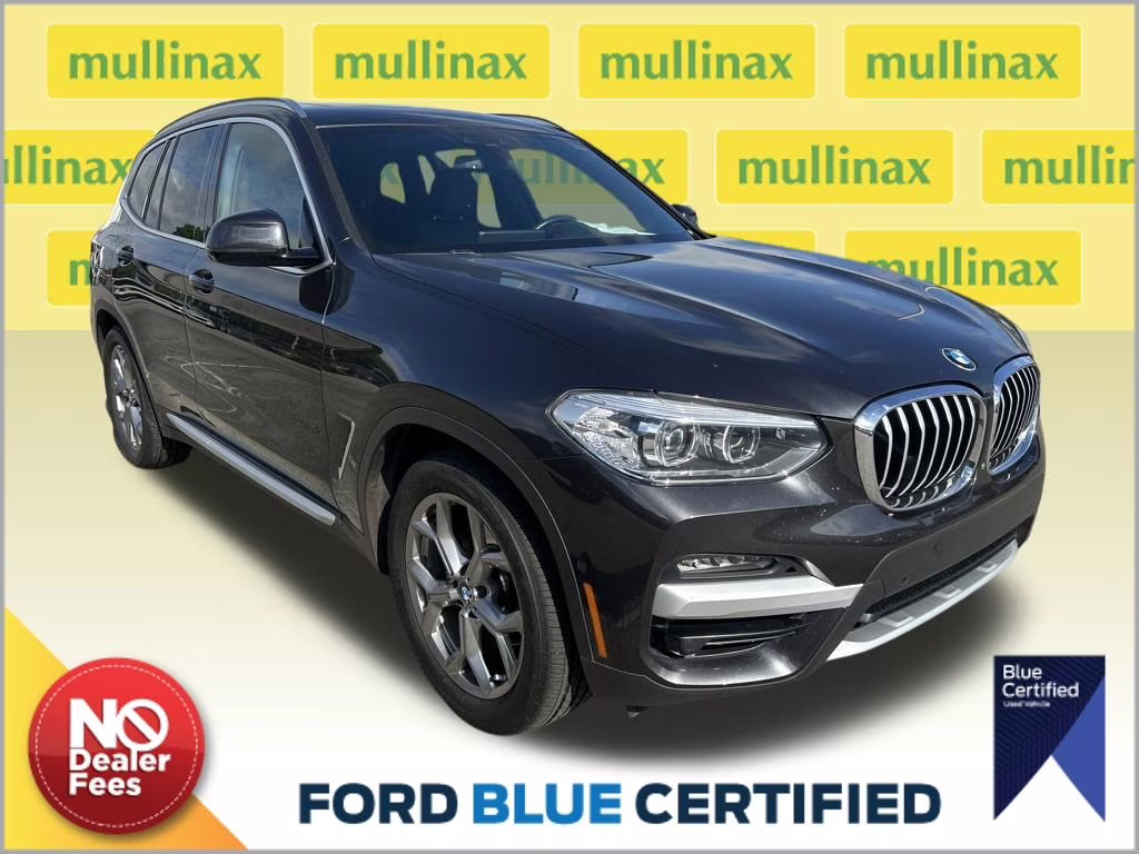 2021 Dark Graphite Metallic BMW X3 sDrive30i RWD SUV