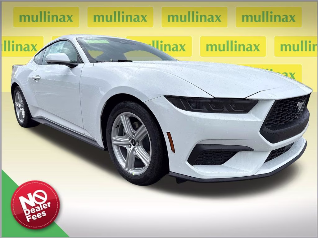 2026 Oxford White Ford Mustang EcoBoost RWD Coupe