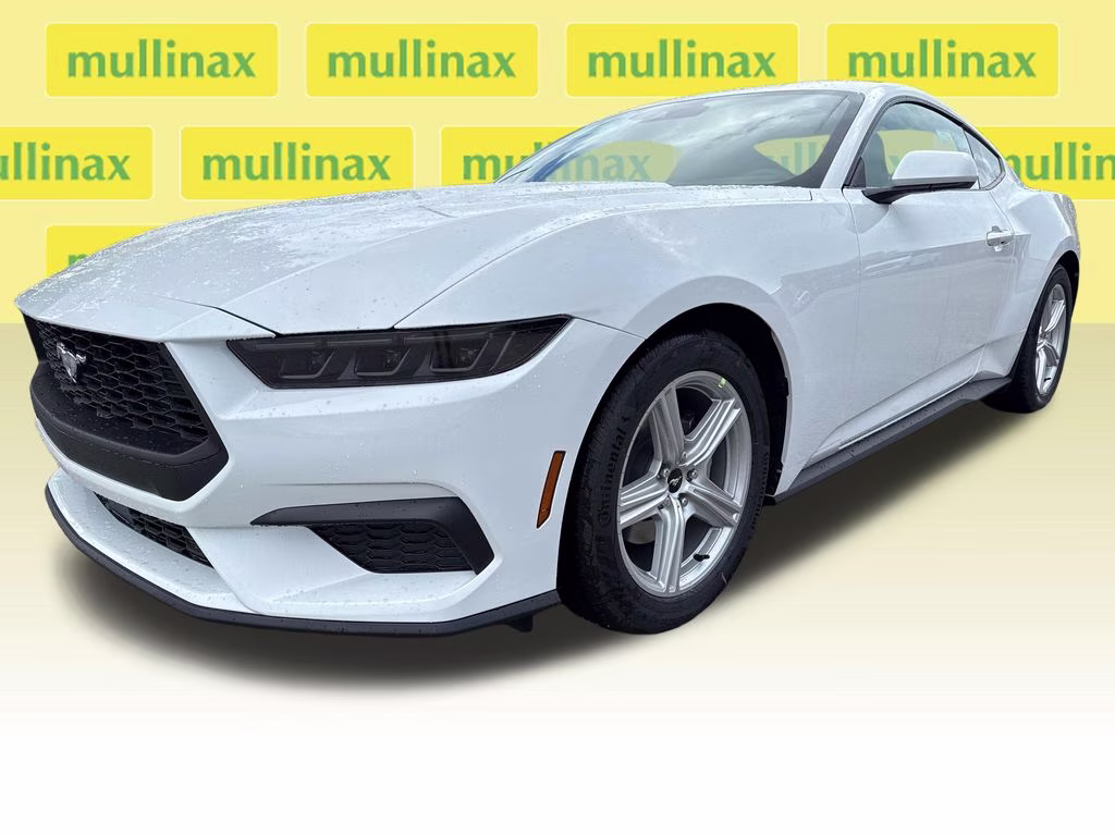 2026 Oxford White Ford Mustang EcoBoost RWD Coupe