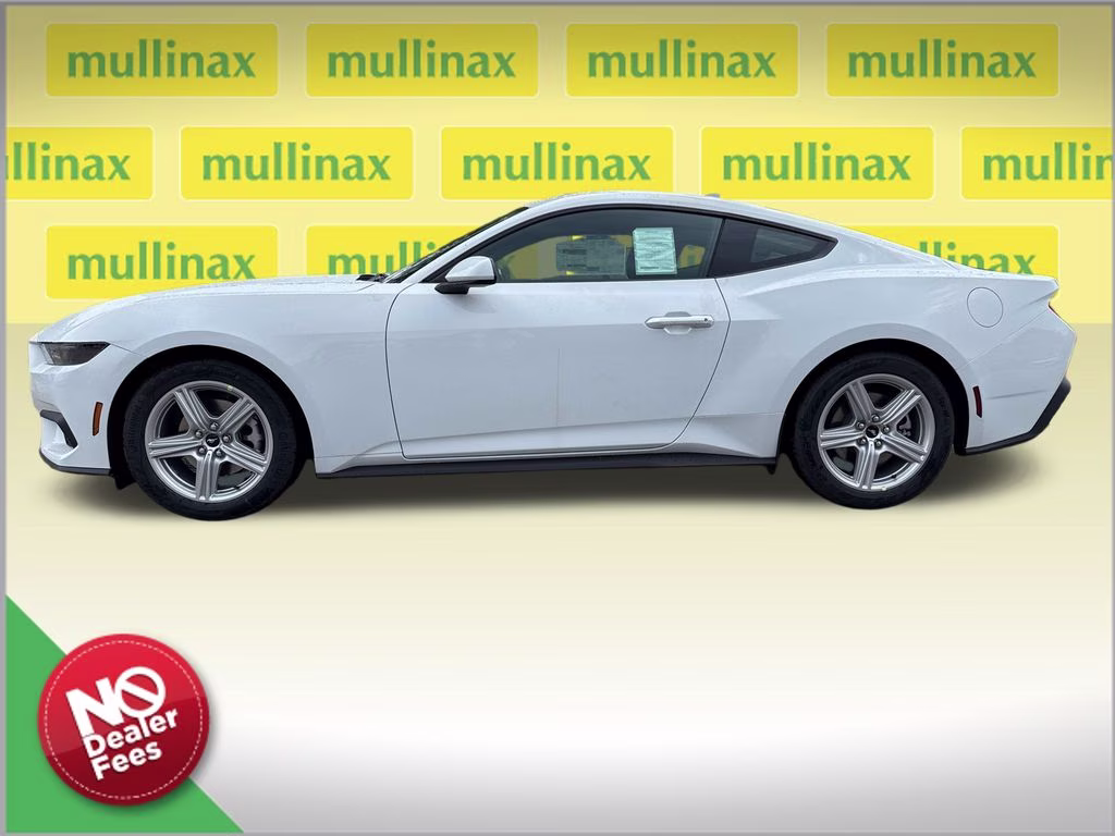 2026 Oxford White Ford Mustang EcoBoost RWD Coupe