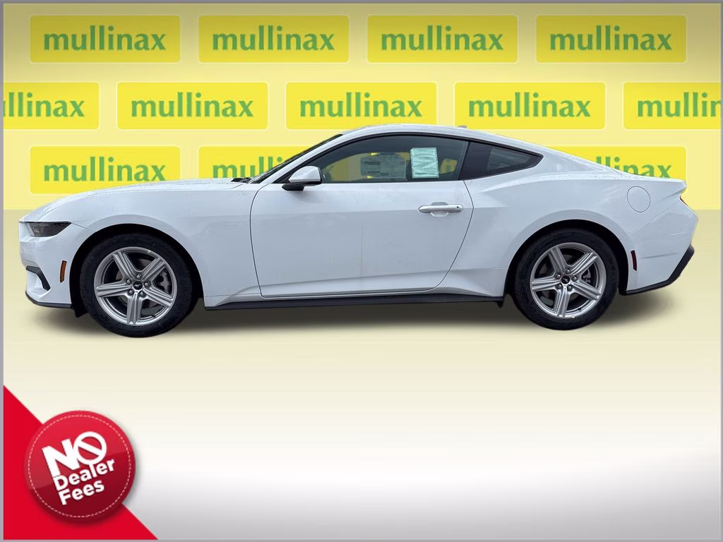 2026 Oxford White Ford Mustang EcoBoost RWD Coupe