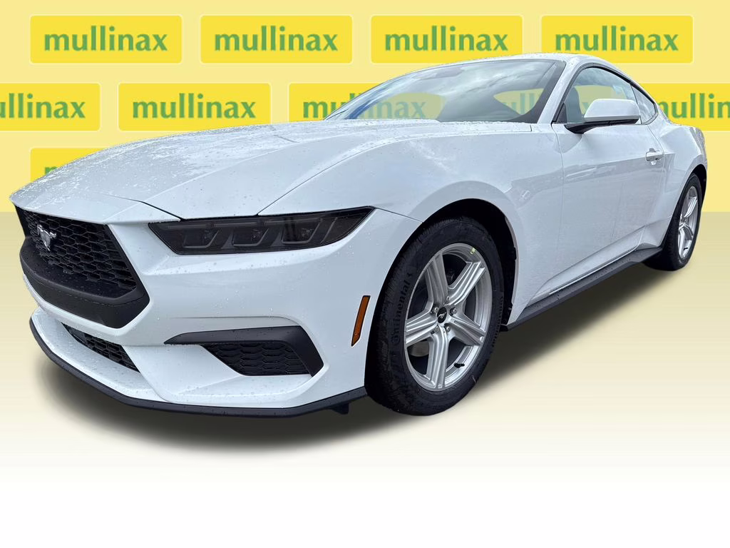 2026 Oxford White Ford Mustang EcoBoost RWD Coupe